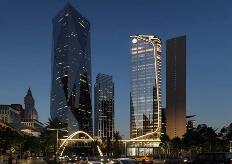 쌍용건설이 단독 수주한 두바이 이머시브 타워 투시도 (사진제공=쌍용건설)