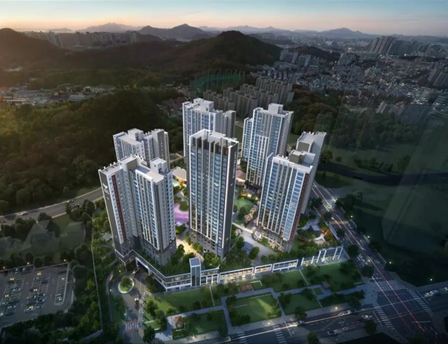 풍무역 롯데캐슬 시그니처 조감도 (사진=롯데건설)