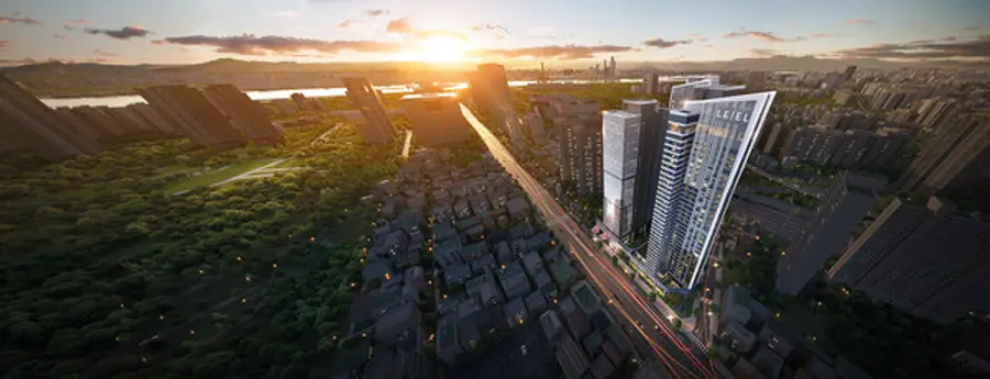 신용산역북측 제1구역 특화 설계 조감도 (사진=롯데건설)