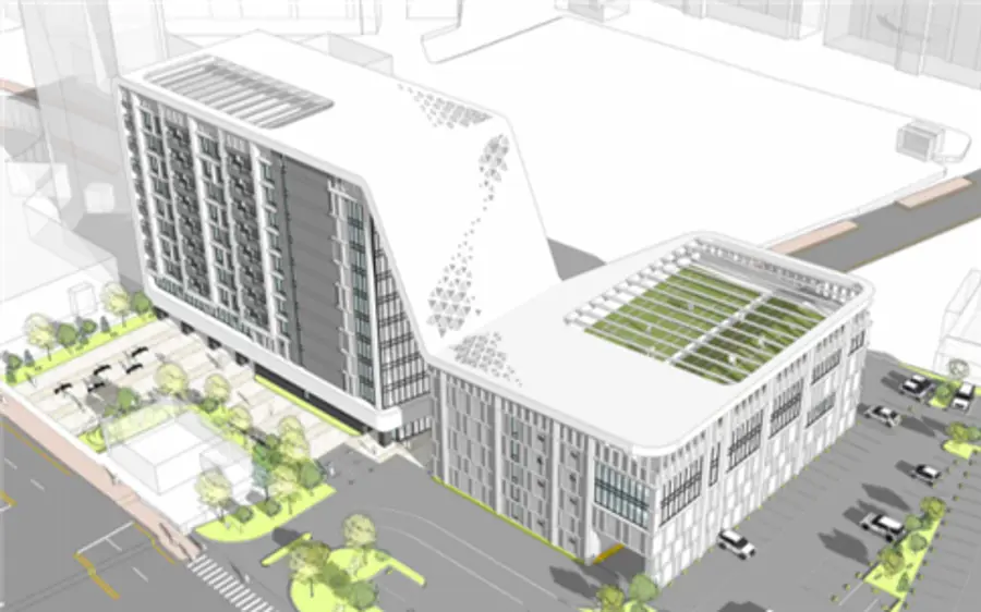 개화산역 공영주차장 민관동행사업 설계공모 우수 제안 작품 (출처=서울시)