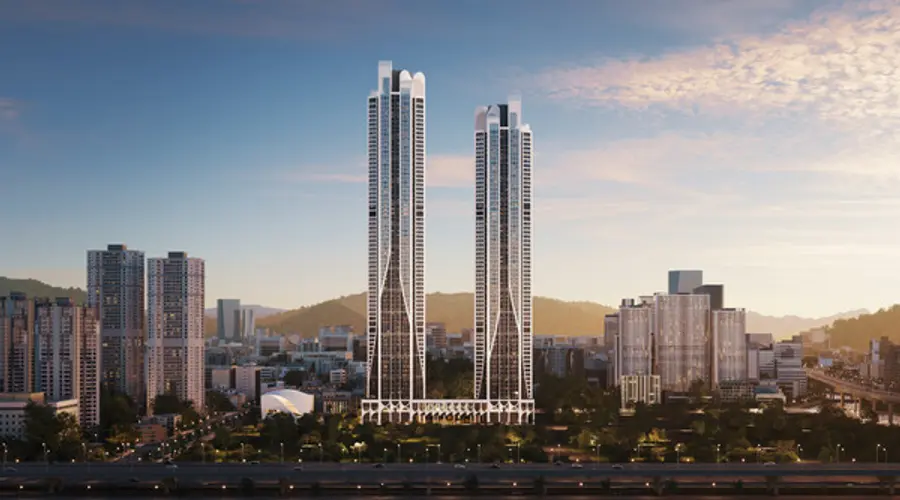 블랑써밋 74 석경 투시도 (사진제공=대우건설)