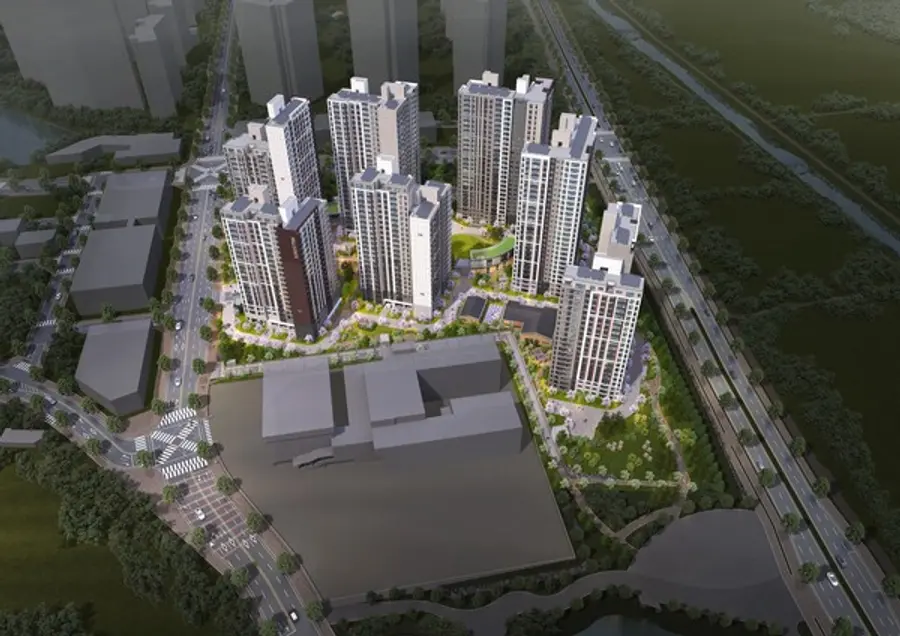 힐스테이트 용인마크밸리 조감도 (사진=현대건설)