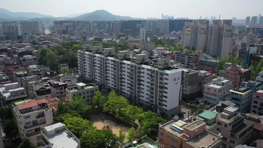 문정현대아파트 전경 (사진=쌍용건설)