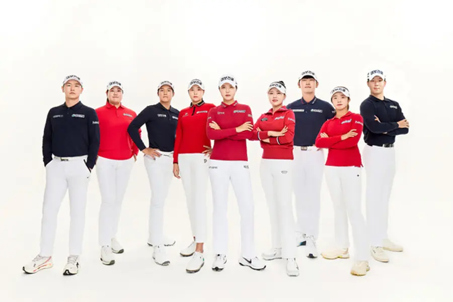 대보골프단이 2025 시즌 출정식을 갖고 선전을 다짐했다. (사진=대보그룹)