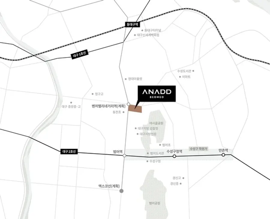 어나드범어 위치도 (제공=포스코이앤씨)