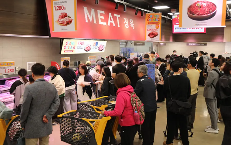 이마트 푸드마켓 고덕점 정육코너 (사진=이마트)