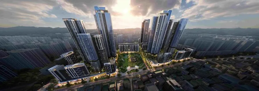 장위8 공공재개발 단지 조감도 (사진=삼성물산)