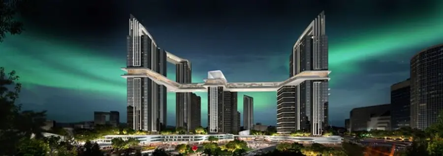  용산정비창 전면1구역 ‘THE LINE 330’ 투시도 (사진=HDC현대산업개발)