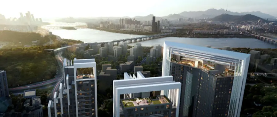 방배 신삼호 재건축 설계안 ‘THE SQUARE 270' 조감도 (사진제공=HDC현대산업개발) 