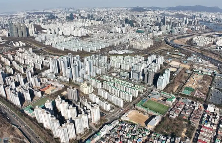 개포 우성 7차 재건축 사업지 전경 (사진제공=대우건설)