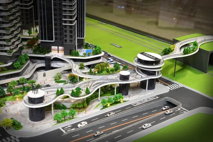  용산역부터 용산국제업무지구까지 연결한 ‘포스코 빅링크’ (사진=포스코이앤씨)