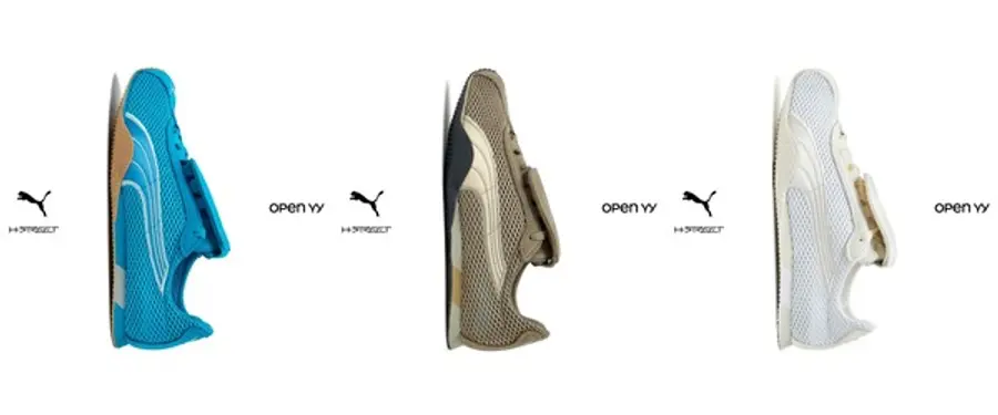 오픈 와이와이와 협업으로 선보인은 H-Street 스니커즈 (사진=푸마)