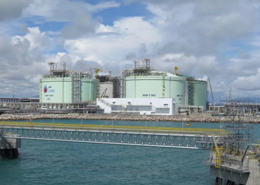 포스코이앤씨가 태국에서 2017년에 준공한 PTT LNG Terminal #2 프로젝트 전경 (사진=포스코이앤씨)