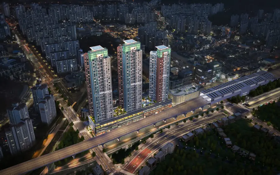 두산위브더제니스 평내호평역 N49 조감도 (사진=두산건설)