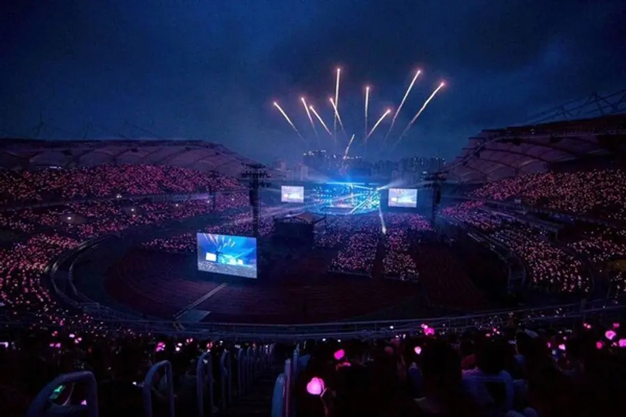 블랙핑크 월드투어 DEADLINE 고양 콘서트 장면 (사진=YG엔터테인먼트)