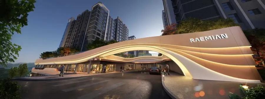 서울 양천구 신정동 1152 재개발 정비사업 '목동 래미안 트라메종' 주진입부 문주 (사진=삼성물산)