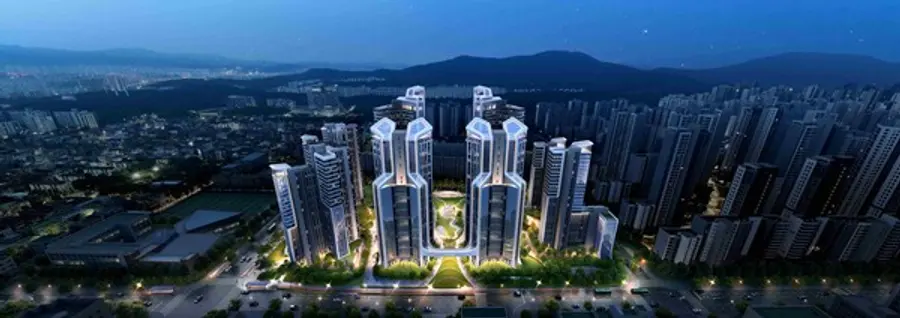 삼성물산이 개포우성7차 최상층에 적용할 '듀오 스카이 라이트(DUO SKY LIGHT)' 특화 조명 (사진=삼성물산)