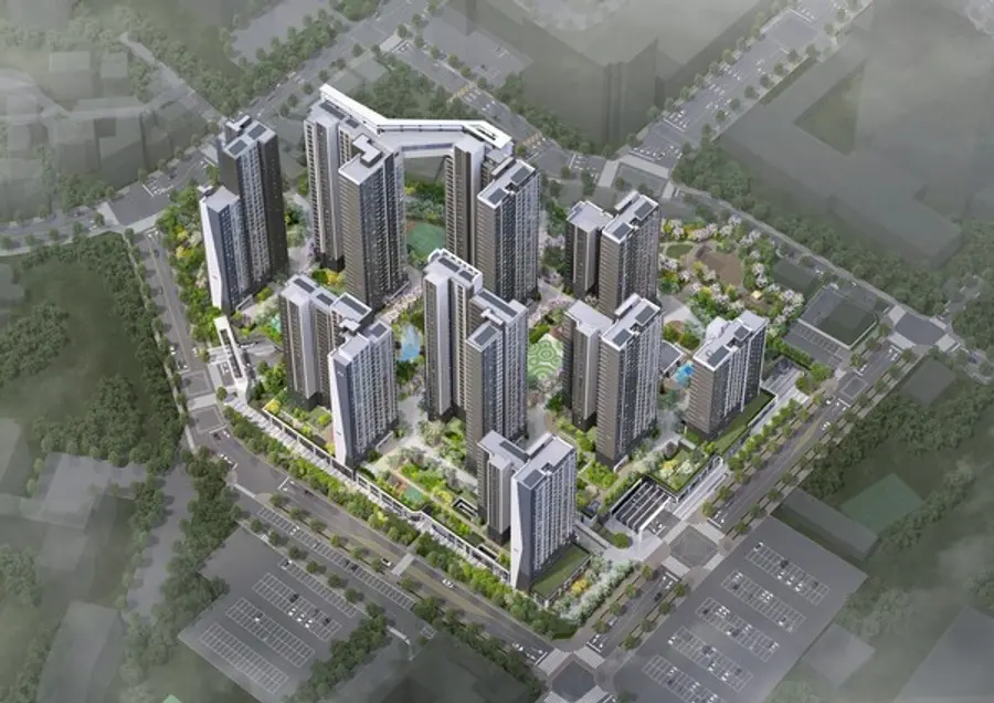 디에이치 아델스타 조감도 (사진=현대건설)