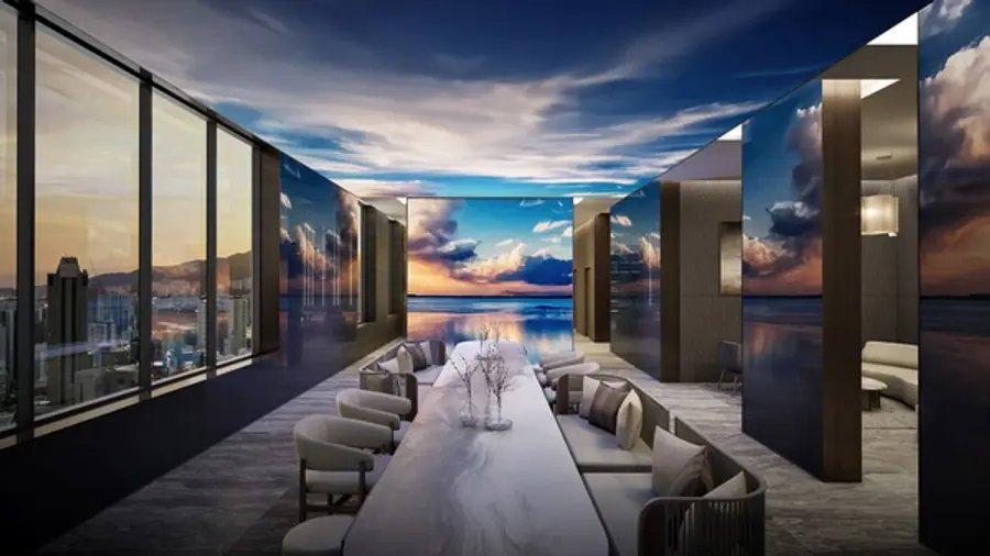 서면 써밋 더뉴 스카이라운지 (사진제공=대우건설)