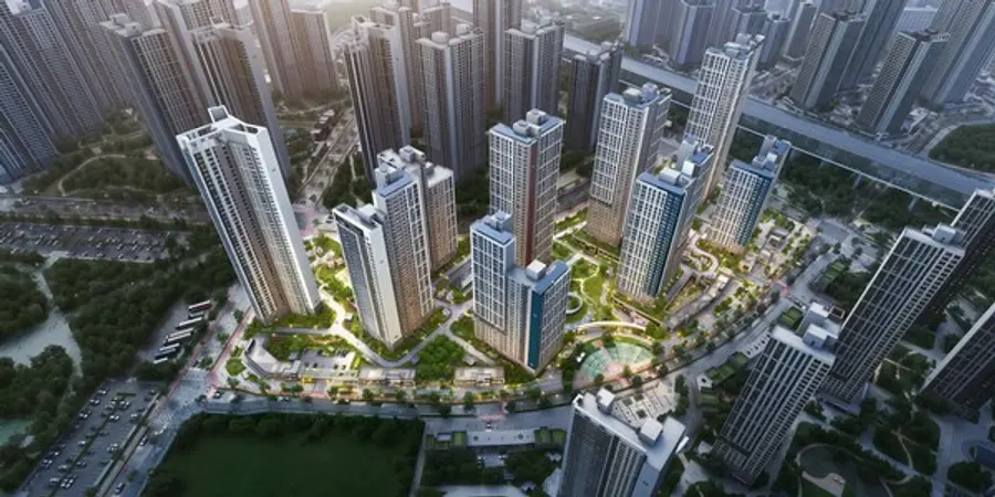 인천 미추홀구 학익지구에 공급되는 시티오씨엘 7단지 조감도 (사진=HDC현대산업개발)