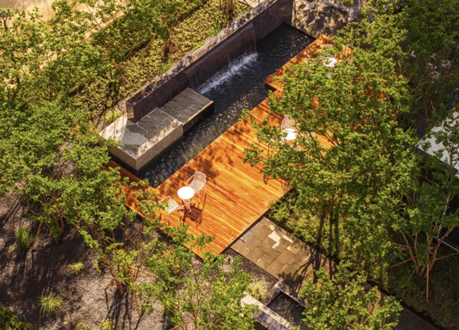 K-디자인 어워드 2025에서 공간 디자인 부문 위너에 이름을 올린 자미탄 (사진=현대건설)