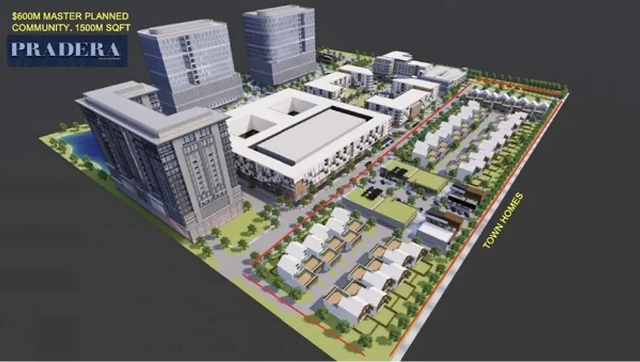 댈러스 Prosper 복합개발사업 조감도 (사진=대우건설)