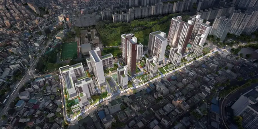 힐스테이트 이수역센트럴 조감도 (사진=현대건설)