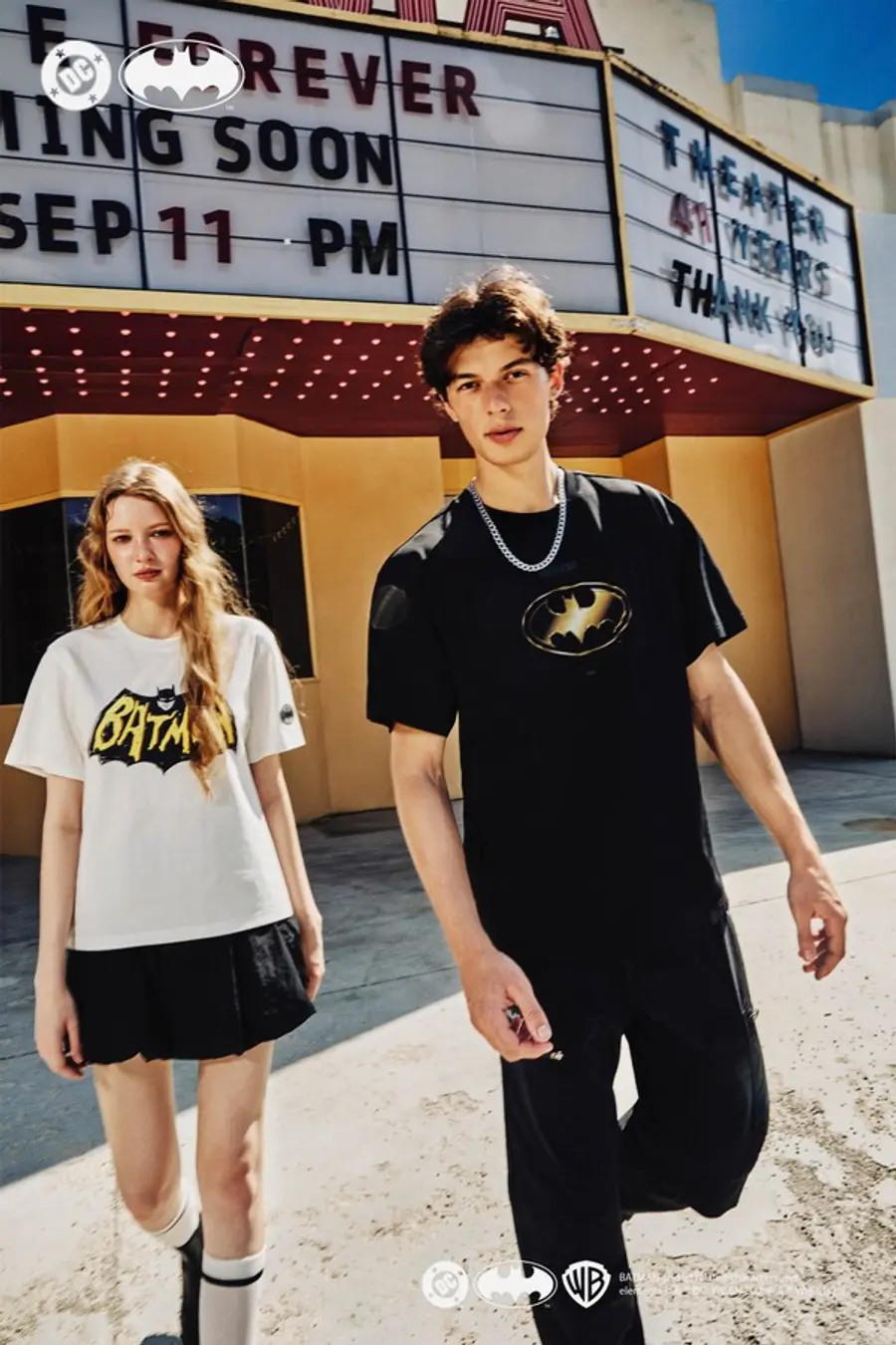 골프 브랜드 골든베어의 배트맨 협업 컬렉션 화보 이미지 (사진제공=코오롱FnC)