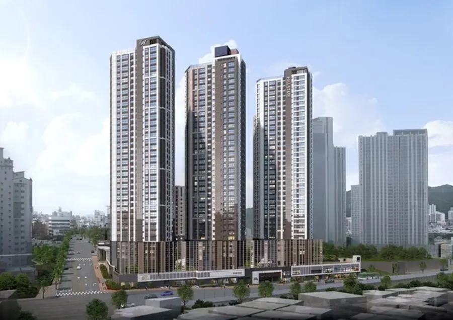 힐스테이트 가야 1단지 투시도 (사진=현대건설)