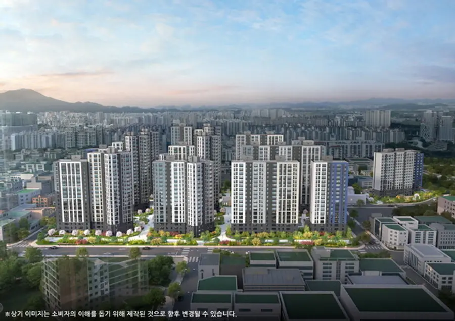 두산위브&수자인 부평 더퍼스트 투시도 (사진=두산건설·BS한양 컨소시엄)