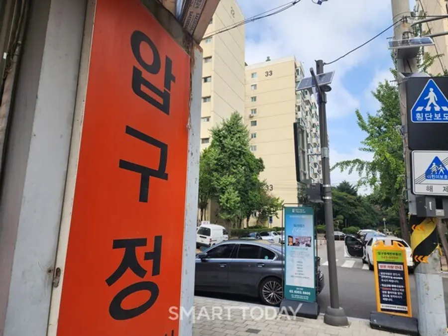 압구정3구역 일대 전경. 출처=김종현 기자