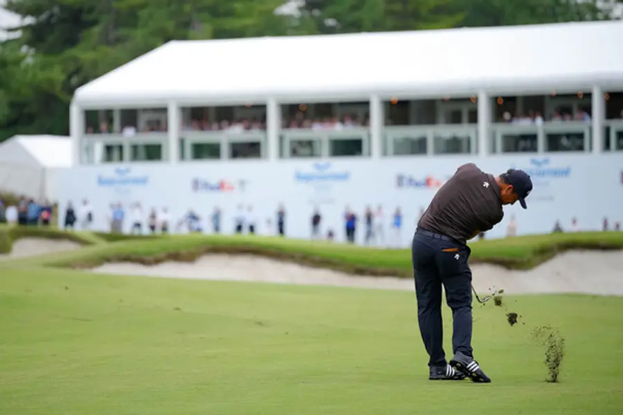 잰더쇼플리(Xander Schauffele) 경기 모습 (사진제공=데상트골프)