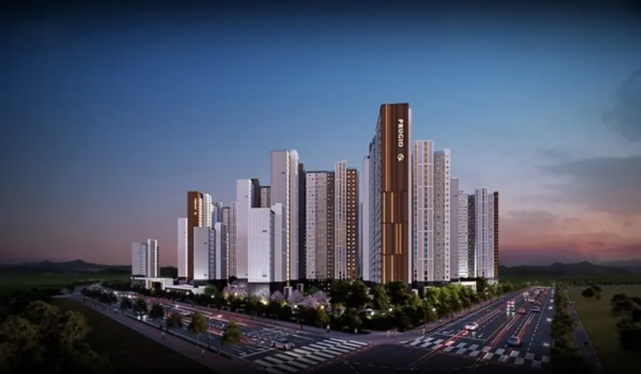 '풍무역 푸르지오 더 마크' 석경 투시도 (사진=대우건설)