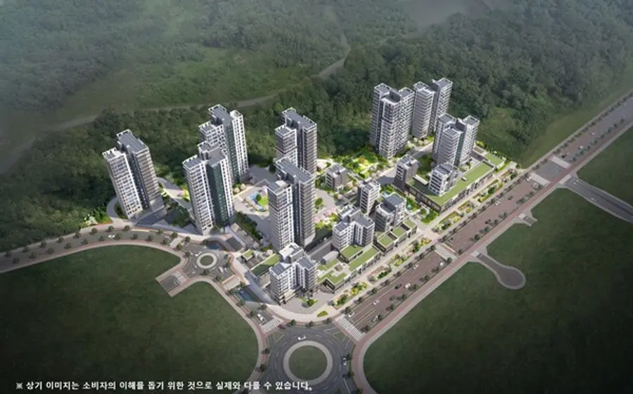 엘리프 세종 스마트시티 조감도 (사진제공=계룡건설 컨소시엄)