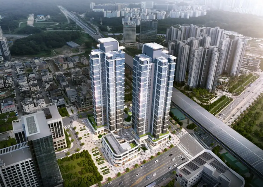 해링턴 스퀘어 과천 조감도 (사진=효성중공업)