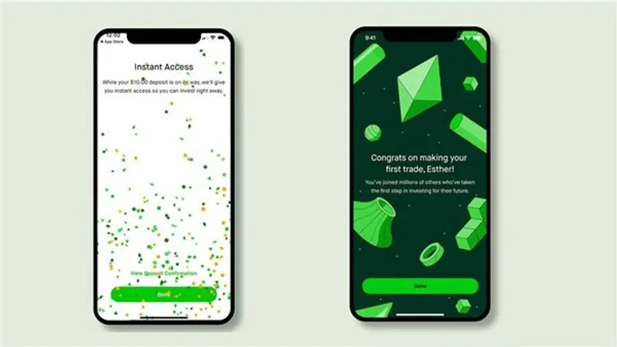 위 사건 이후 로빈후드는 축하 꽃가루 효과를 없앴다. / 이미지 출처=로빈후드 홈페이지