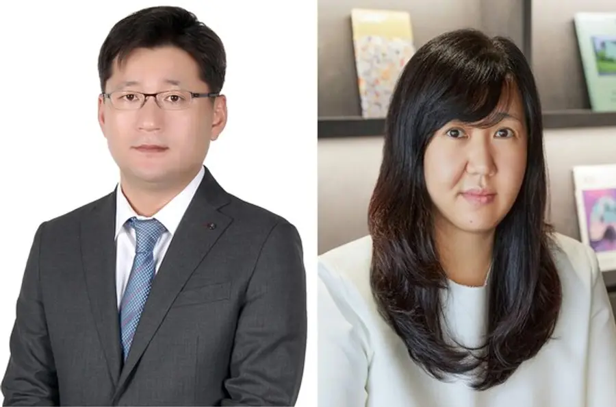 정인 (주)대림 대표이사(왼쪽), 이정은 글래드 호텔앤리조트 대표이사.