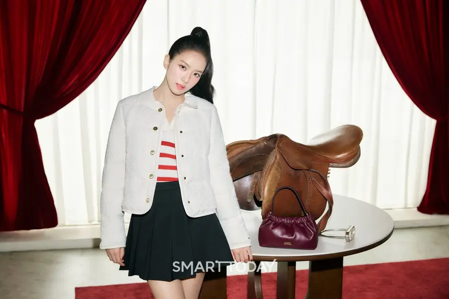 타미힐 피거는 새해를 맞아 글로벌 앰버서더 지수와 함께한 LNY 캡슐 컬렉션을 공개했다. (사진=타미 힐피거)