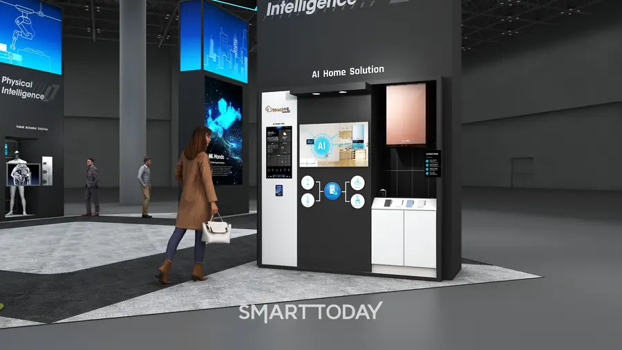 TouchHL AI House CES 전시 부스 이미지 (사진제공=HL D&I한라)