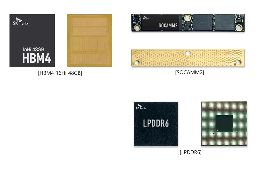 SK하이닉스 CES2026 전시 제품. SK하이닉스 제공 