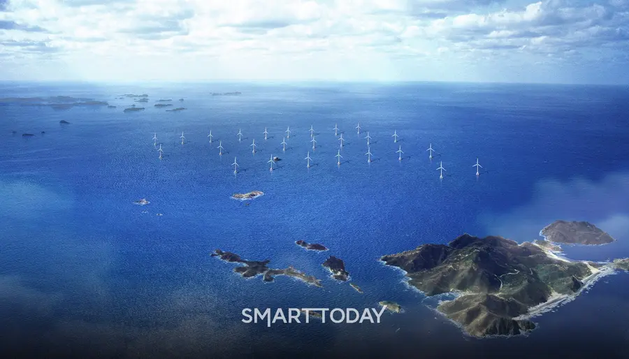 신안우이 해상풍력 발전단지 조감도 (사진=현대스틸산업)