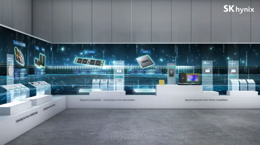 CES 2026 SK하이닉스 전시관 조감도. 출처=SK하이닉스