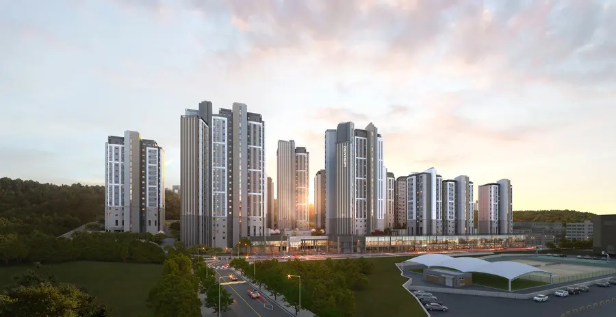 '사우역 지엔하임' 투시도 (사진=문장건설)