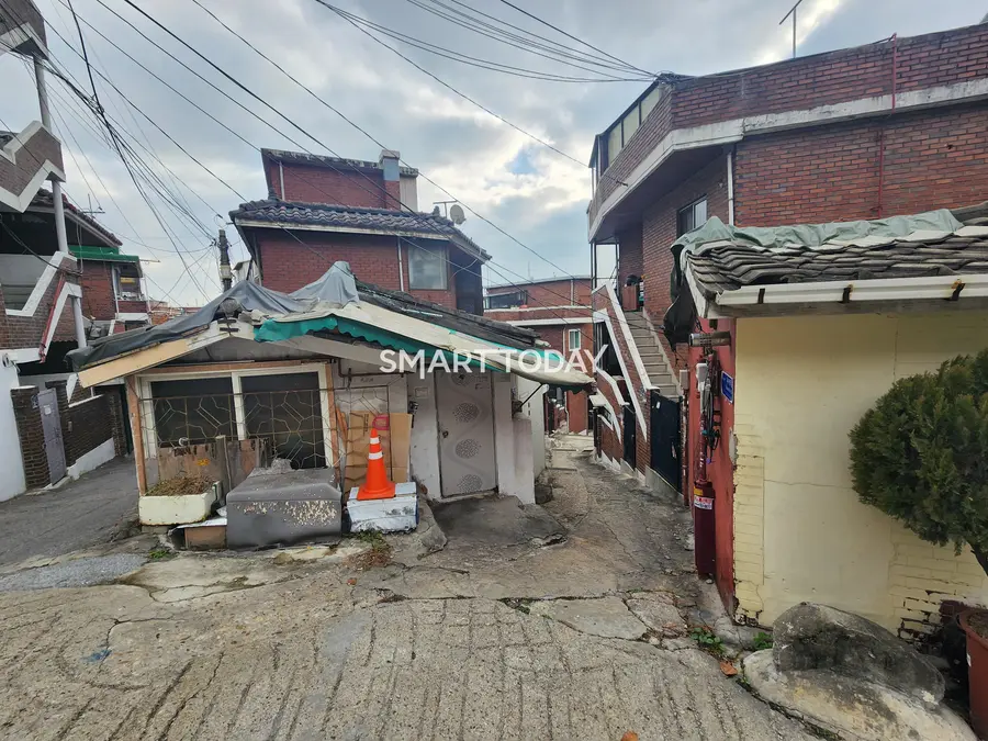 금호21구역 소재 노후 건물들. 출처=김종현 기자
