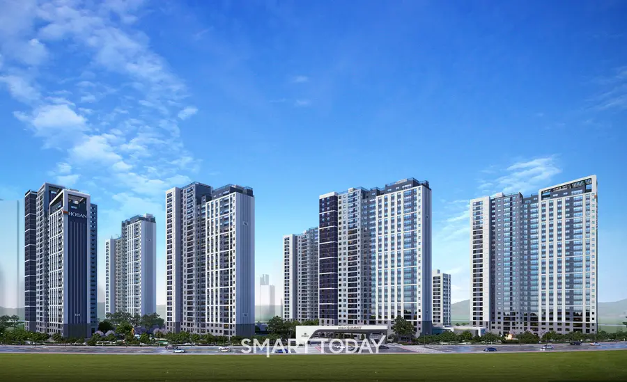 호반건설 '김포풍무 호반써밋' 투시도 (사진=호반그룹)