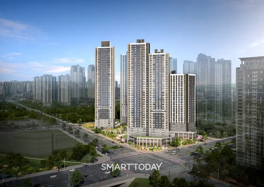 e편한세상 동탄역 어반원 투시도