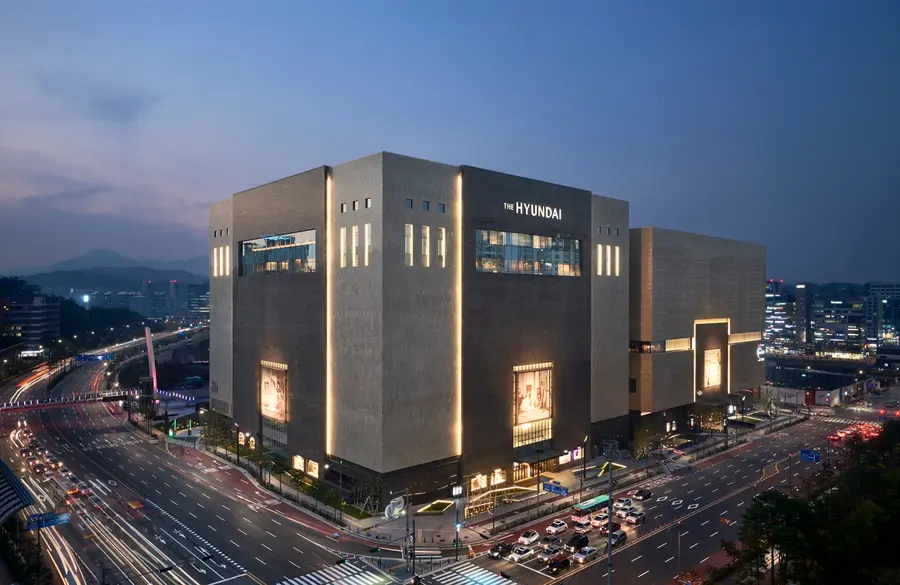 현대백화점 판교점 야경. 현대백화점 제공
