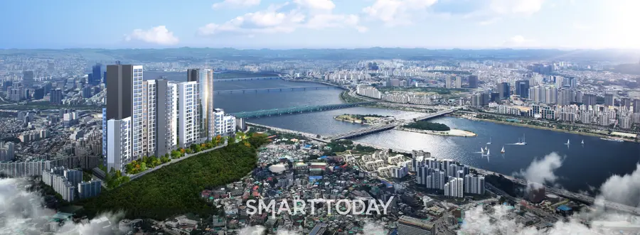 극동강변소규모재건축사업 조감도 (사진=극동건설)