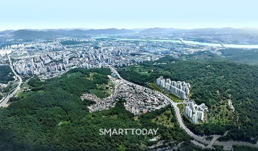 중흥S-클래스힐더포레 광역 조감도