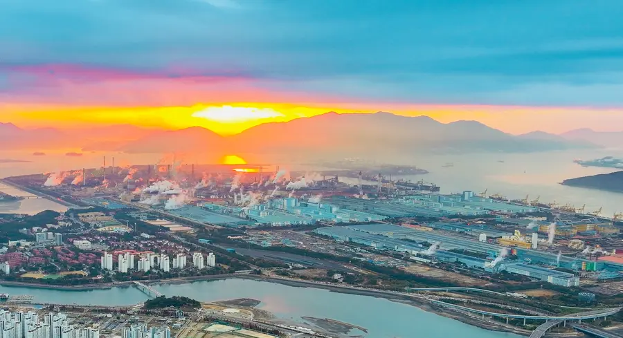 포스코 광양제철소 전경. 포스코 제공